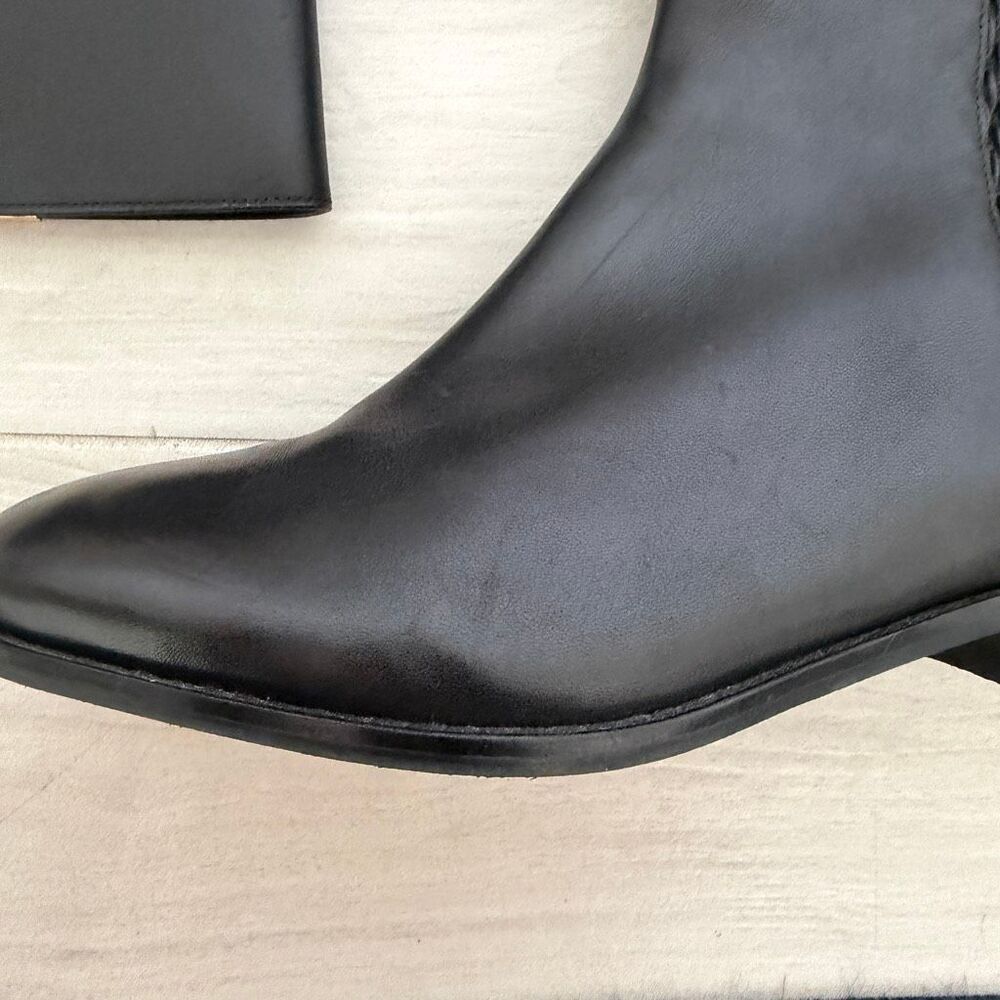 Cole Haan Rockland Riding Boot 9 Black - Picture 5 of 12